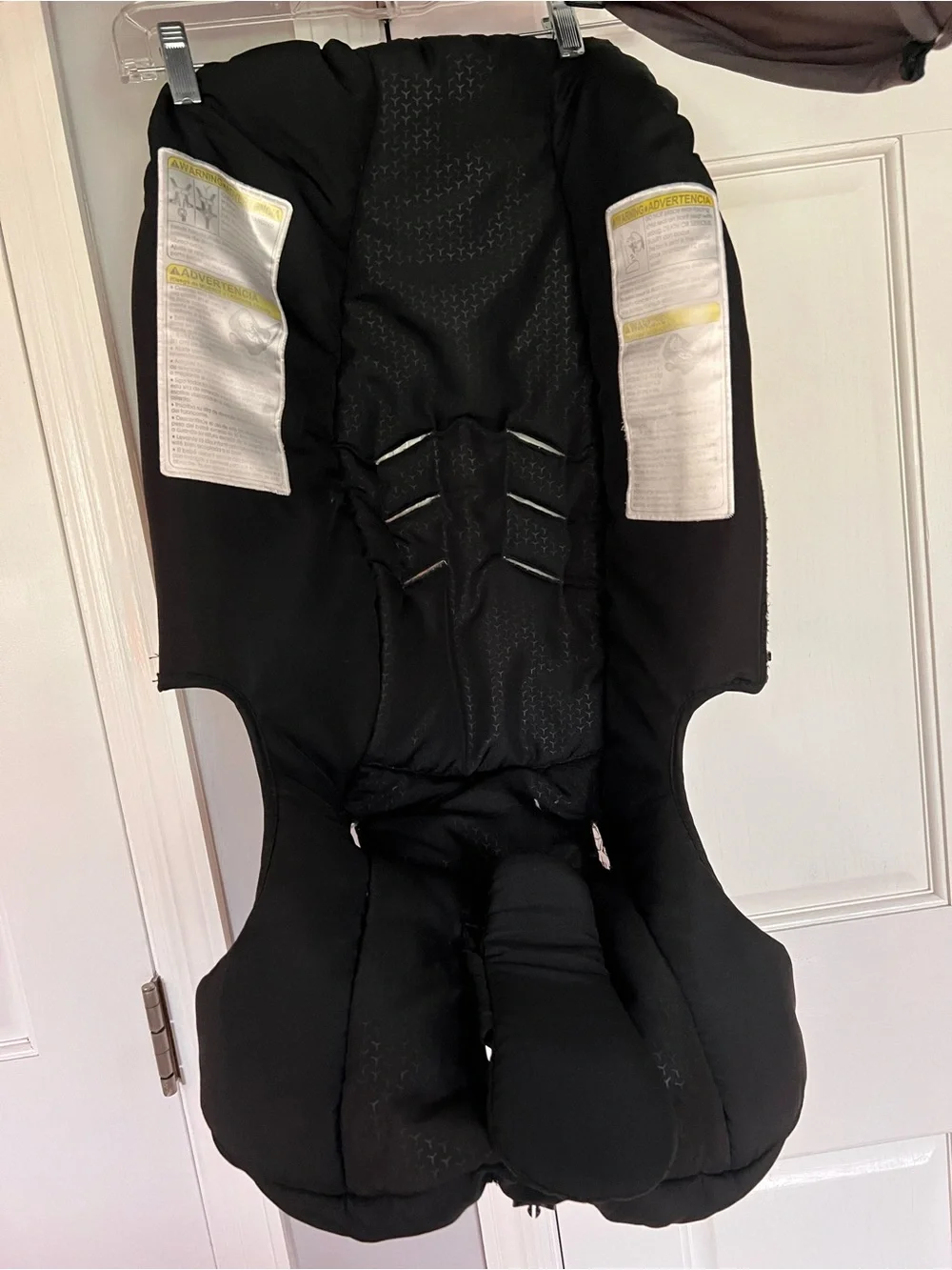 Doona Grey Infant Car Seat Canopy and Extra Seat Cover